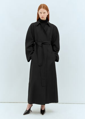 Khaite Roth Coat Black kha0257001