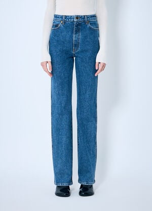 Khaite Danielle Jeans Blue kha0259021