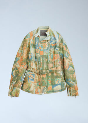 Kiko Kostadinov x Levi's CARINA WAISTED JACKET Green kil0260001