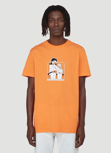 T 01 Health and Safety T-Shirt LN-CC x Kyle Platts T 01 Health and Safety T-Shirt Orange kyl0342001