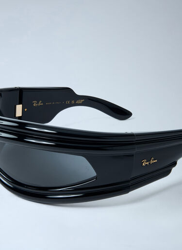 울트라 랩 001 선글라스 A$AP Rocky X Ray-Ban 울트라 랩 001 선글라스 블랙 lar0351012