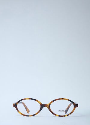 Miu Miu 0MU 01XV Glasses Brown lmu0262015