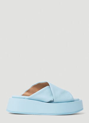 Marsèll Piattaforma Sandals Blue mar0252017