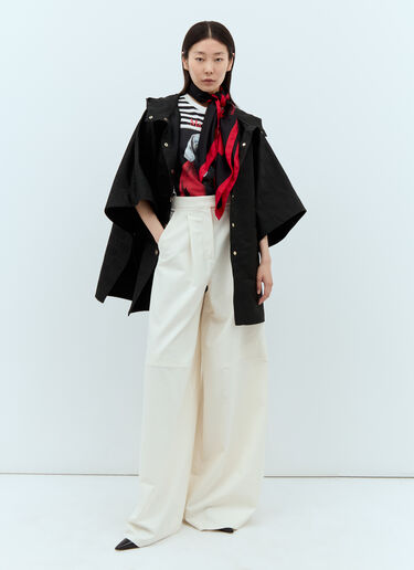 스트라이프 도그 티셔츠 Max Mara 스트라이프 도그 티셔츠 화이트 max0257024