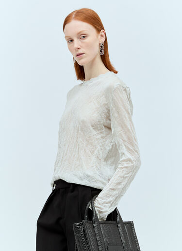 MJ 徽标耳环 Marc Jacobs MJ 徽标耳环 银色 mcj0255004