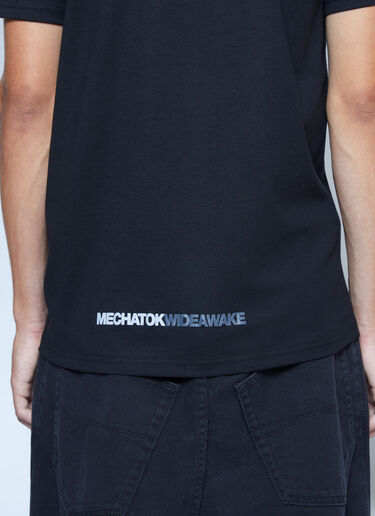 Mechatok x LN-CC Text Print T-Shirt Black mec0162002