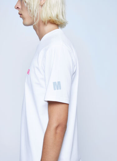 Mechatok x LN-CC Text Print T-Shirt White mec0162004