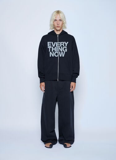 Logo Motif Hooded Sweatshirt Mechatok x LN-CC Logo Motif Hooded Sweatshirt Black mec0162005