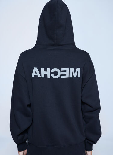Mechatok x LN-CC Logo Motif Hooded Sweatshirt Black mec0162005