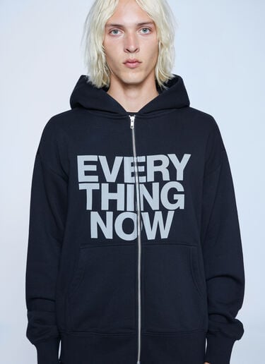 Logo Motif Hooded Sweatshirt Mechatok x LN-CC Logo Motif Hooded Sweatshirt Black mec0162005