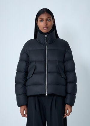 Moncler x EE72 by Edward Enninful Blas Short Down Jacket Black mee0262002