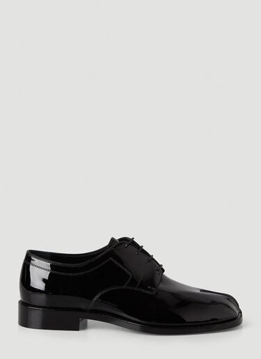 Maison Margiela Tabi Lace-Up Oxford Shoes Black mla0145022