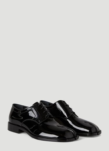 Maison Margiela Tabi Lace-Up Oxford Shoes Black mla0145022