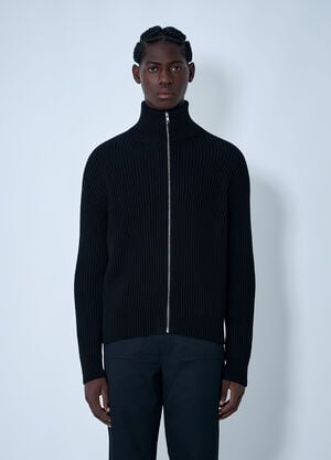 MM6 Maison Margiela Rib Knit Sweater Black mmm0161001
