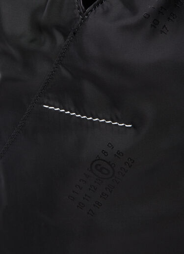 小号日式手提包 MM6 Maison Margiela 小号日式手提包 黑色 mmm0254018