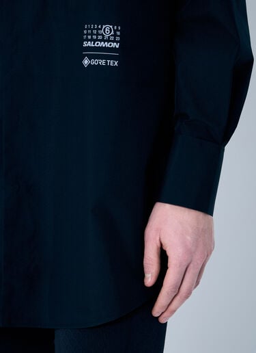 Logo Print Shirt MM6 Maison Margiela x Salomon Logo Print Shirt Black mms0159004