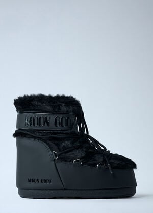 Moon Boot Icon Low Nylon Boots Black mnb0362009