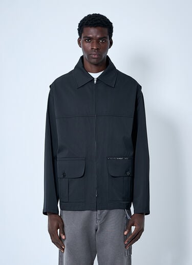 Marni Water-Repellent Taffeta Jacket Black mni0160004