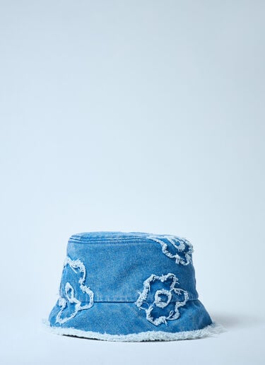 Denim Bucket Hat Marni Denim Bucket Hat Blue mni0259013