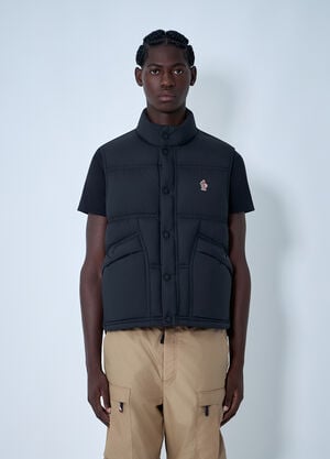 Moncler Grenoble Aul Gilet Black mog0162002