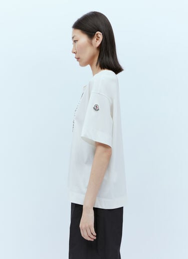 鞋带徽标上衣 Moncler 鞋带徽标上衣 白色 mon0256021