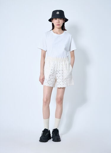 로고 패치 쇼츠 Moncler 로고 패치 쇼츠 베이지 mon0260013