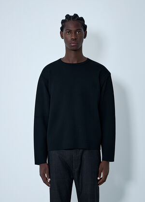 Massimo Osti Studio Re-Wool Sweater Black mso0162002