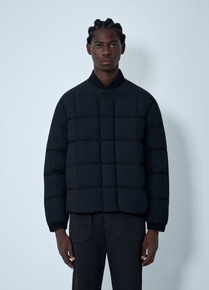 Massimo Osti Studio Silk-Hand Nylon Jacket Black mso0162004