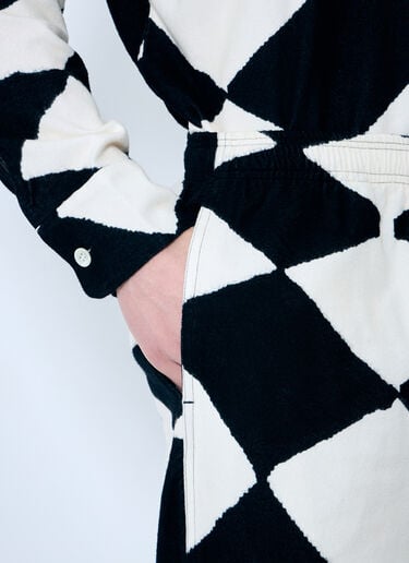 丝绒法兰绒休闲裤 NÒMARYTHM TEXTILE 丝绒法兰绒休闲裤 黑色 nma0158008