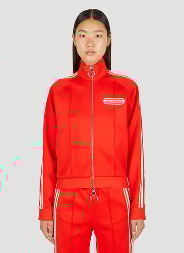 Logo Patch Track Sweatshirt Rabanne Logo Patch Track Sweatshirt Red pac0250015
