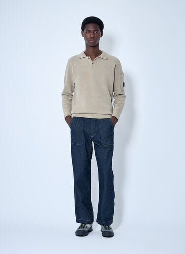 C.P. Company 3/1 Denim Pants Blue pco0159009