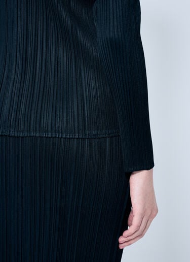 플리츠 셔츠 Pleats Please Issey Miyake 플리츠 셔츠 블랙 plp0259027