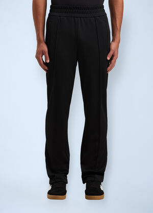 Palm Angels Curved Logo Track Pants Black pma0160006