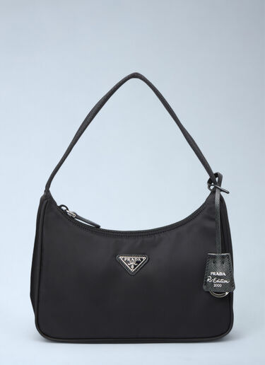 Prada Re-Edition 2000 Mini Shoulder Bag Black pra0249045