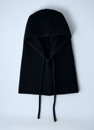 Prada Logo Plaque Balaclava Black pra0262008