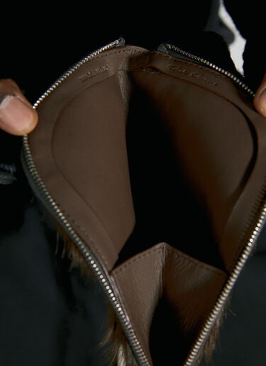 퍼 넥 지갑 Rick Owens 퍼 넥 지갑 브라운 ric0154013
