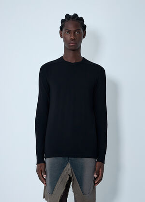 Rick Owens Knitted Sweater Black ric0162005