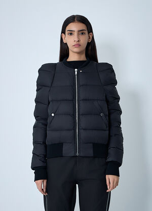Rick Owens Duvet Bomber Coat Black ric0261005