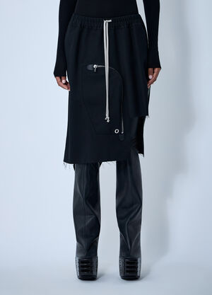 Rick Owens Dracca Skirt Black ric0261008