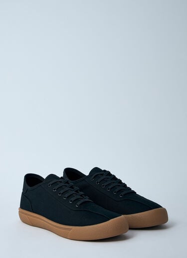 The Row Canvas Sneakers Black row0160015