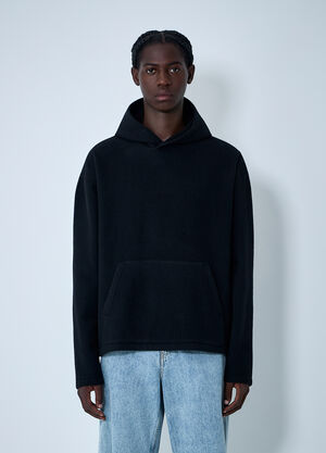 RIER Hooded Fleece Sweatshirt Black rrr0362006