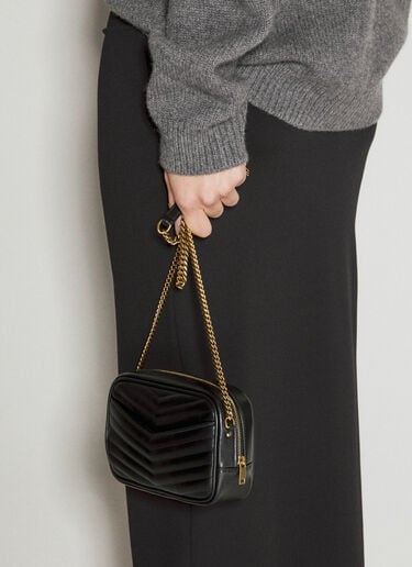 迷你 Lou 单肩包 Saint Laurent 迷你 Lou 单肩包 黑色 sla0255119