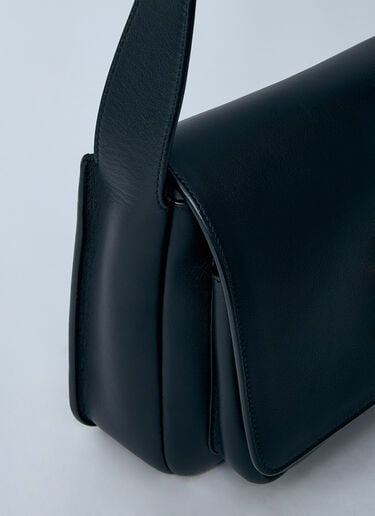 Nikki 가죽 새들백 Saint Laurent Nikki 가죽 새들백 블랙 sla0259101