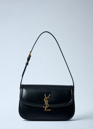 Saint Laurent 中号 Solferino 单肩包 黑色 sla0261094