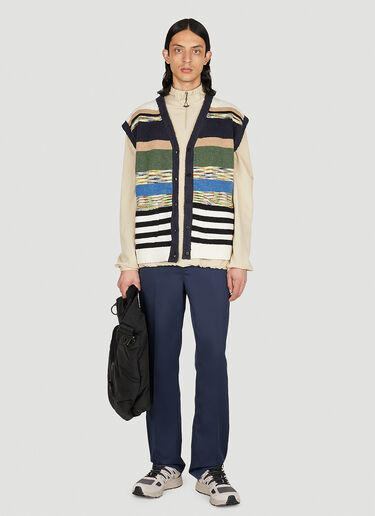 Alert And Fresh Sleeveless Cardigan Soulland Alert And Fresh Sleeveless Cardigan Multicolour sld0352001