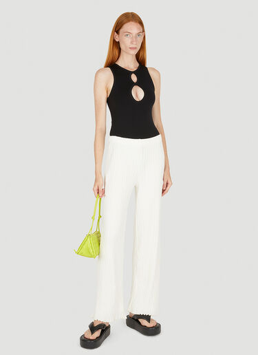 SIMON MILLER Asio Cut Out Bodysuit Black smi0249021