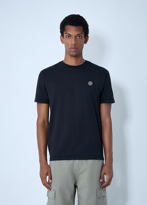 Stone Island ロゴモチーフTシャツ ブラック sto0162009