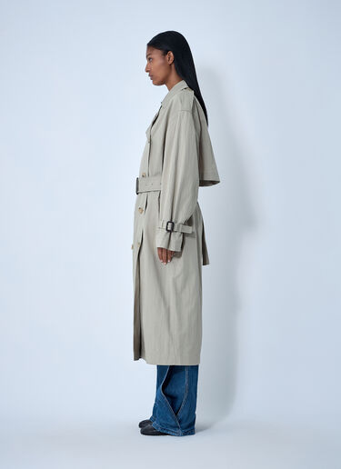 Crisp Summer Trench Coat TOTEME Crisp Summer Trench Coat Beige tot0261042