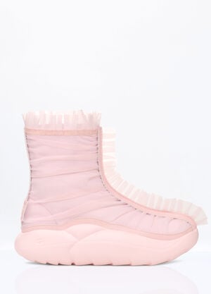 UGG Collina Strada Ruffle Short Boots Pink ucs0258003