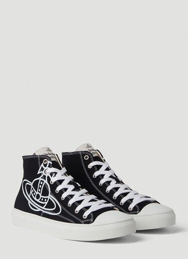 Vivienne Westwood 플림솔 스니커즈 블랙 vvw0152025